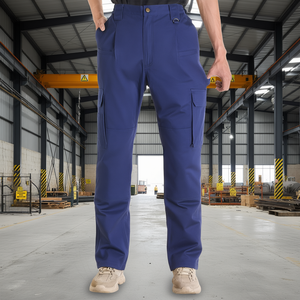 Pantalon cargo bleu foncé ignifuge taille XXL coupe régulière vêtements de sécurité anti-feu - Product Image 2