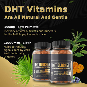 DHT vitaminleri gummies bağışıklık desteği biyotin 10000MCG sakızlı DHT Palmetto gummies gördüm - Product Image 6