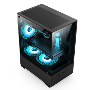 Caja de computadora para juegos de sala con vista al mar con RGB ATX/Micro-ATX Computadora Unidad de procesamiento central de aleación de aluminio Gabinete Caja de computadora - Product Image 6
