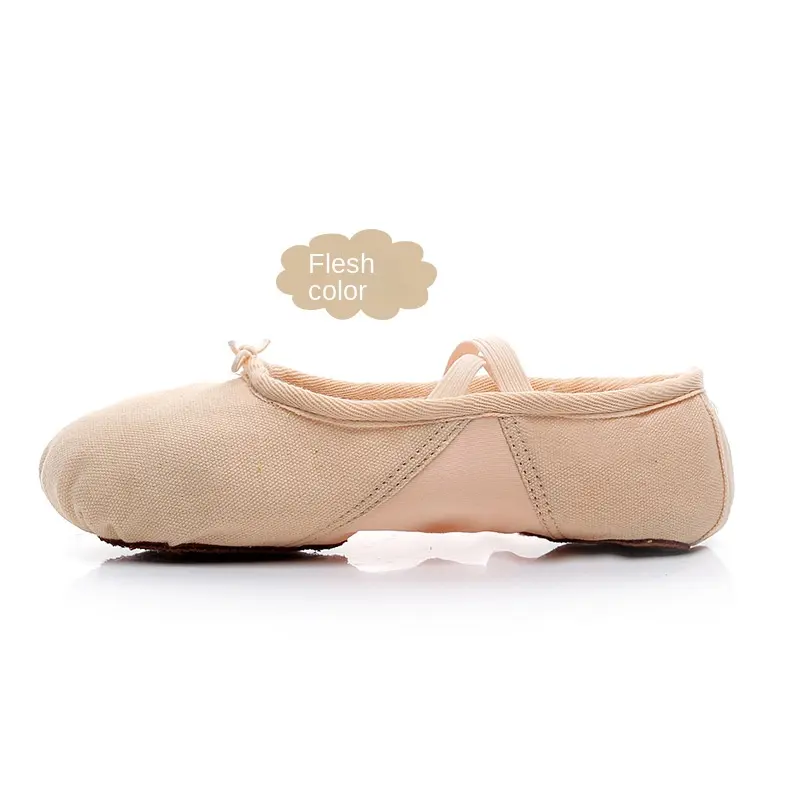 Novos Altamente Elastic ballet Dance Shoes crianças Solas Macias respirável bailarina chinelos ginástica Stretch ioga shoes adulto