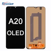 Vente directe d'usine pour Samsung Galaxy A10 A20 A30 A40 A50 A70 Lcd avec cadre écran d'affichage A10 A20 A30 A40 A50 A70 pantalons