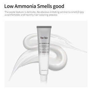 Malezya 100ml PureStyle Salon kullanımı mavi mor saç rengi kremi düşük amonyak kalıcı saç boyası - Product Image 4