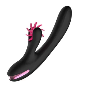 Free Sample Wholesale Dildos 10 Speed Strong Dual Motor Vibrator Sex Toy With Dolphin Women