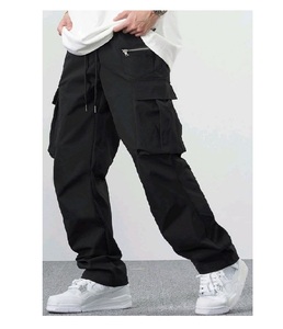 กางเกงคาร์โก้ผู้ชาย แห้งเร็ว ระบายอากาศได้ดี 100% โพลีเอสเตอร์ สวมใส่สบาย เหมาะกับกิจกรรมกลางแจ้ง มีกระเป๋าหลายช่อง ทนทาน เนื้อผ้านุ่มสบาย เหมาะสำหรับเดินป่าและท่องเที่ยว - Product Image 1