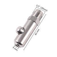 Abreuvoir automatique en acier inoxydable pour porcelets, tétine en acier pour élevage porcin