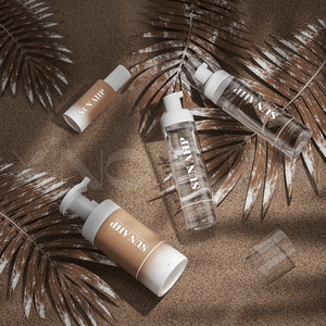 Flacon <span class=keywords><strong>de</strong></span> gel douche mélange <span class=keywords><strong>de</strong></span> couleur pompe à savon moussant liquide <span class=keywords><strong>crème</strong></span> <span class=keywords><strong>solaire</strong></span> bronzant distributeur <span class=keywords><strong>de</strong></span> savon moussant bronzant - Product Image 4