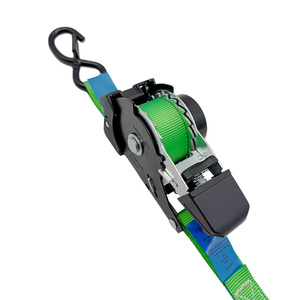 Correa de Amarre Retráctil de Poliéster de Alta Resistencia de 500 kg para Motocicleta, Cinta Catraca con Ganchos de Seguridad - Product Image 3