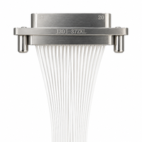 Connecteur aviation femelle à souder 37 broches J30J-37ZKL anti-vibration à connexion stable pour instruments de test aérospatiaux de précision