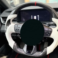 Modifiye Araba Parçaları Direksiyon Simidi Kılıfı Karbon Fiber Karbon Fiber Direksiyon Simidi Direksiyon Simidi Tepsisi Toyota Camry için