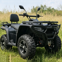 Quad 4x4 2 places, véhicule tout-terrain, direction assistée électrique EPS, suspension indépendante, 2 roues motrices, 4 roues motrices, utilitaire tout-terrain
