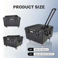 Étui de rangement rigide antichoc Everest RPC2740A avec système de verrouillage renforcé et mousse personnalisée pour instruments de plongée sous-marine