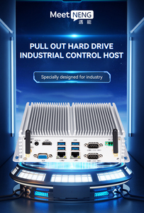 Hot bán Win10 win11 nhúng nhôm máy tính để bàn PC 8G 128G Intel 10110u 10710u không quạt công nghiệp Mini PC RJ45 LAN 4G VGA - Product Image 4