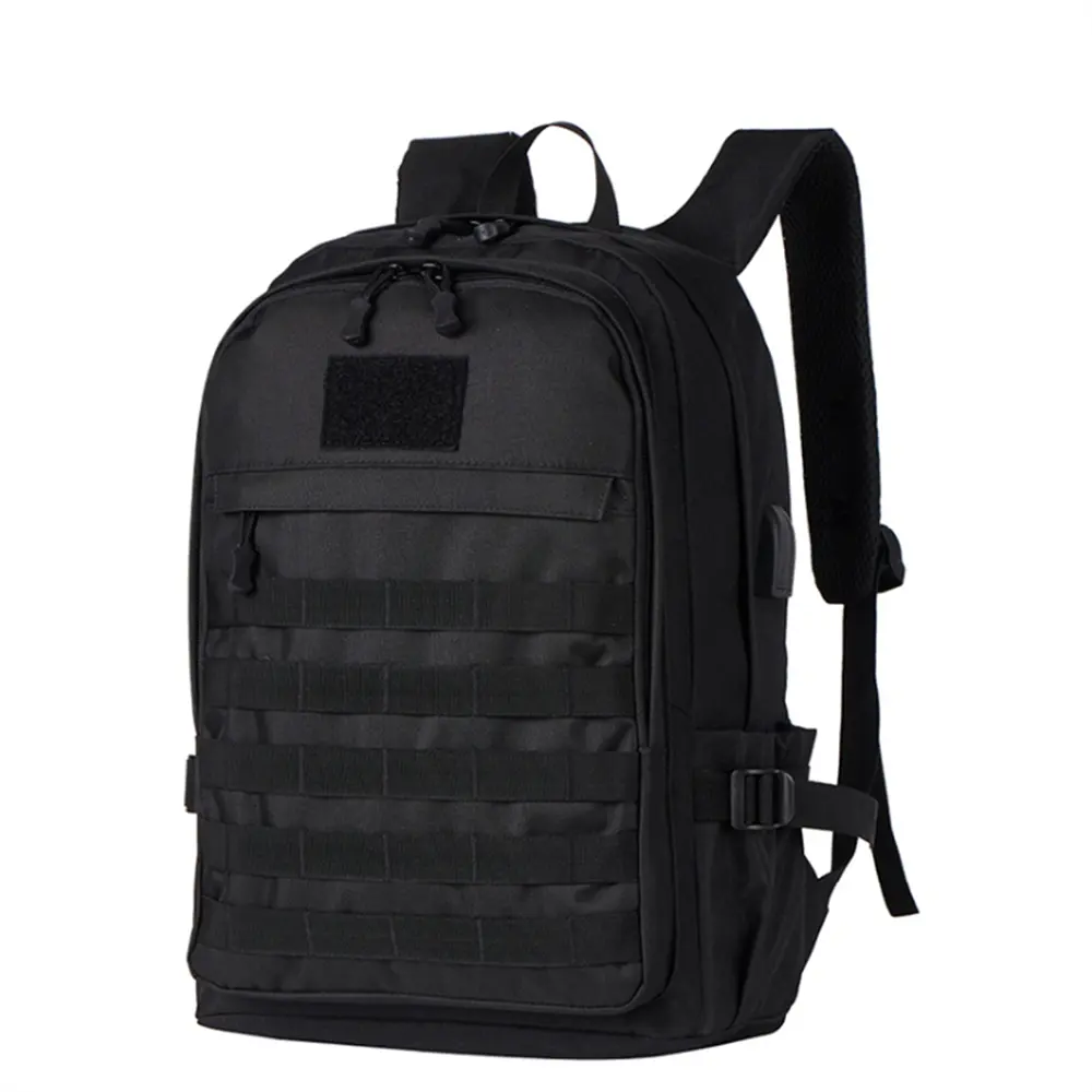 Waterproof Travel Bags 17.3" Laptop Backpack Multifunctional Large Capacity USB Charging Port Tactical Backpack