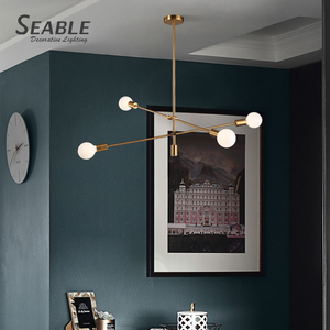 Approvisionnement d'usine de chambre à coucher moderne En Verre 8 Ball Nord <span class=keywords><strong>Europe</strong></span> Lustre Lumière - Product Image 6