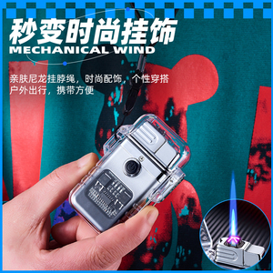 Bật Lửa Logo In Lụa Tùy Chỉnh Mới Nhất 2023 Bật Lửa Màu Xanh Dương Chống Nước Có Thể Nạp Lại - Product Image 5