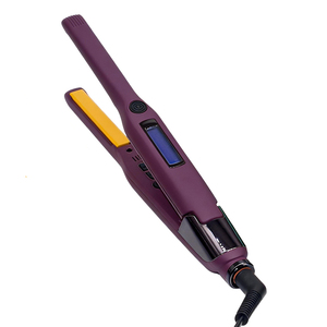 เครื่องหนีบผมไทเทเนียมขนาดเล็ก Smart MCH Professional พร้อมหน้าจอดิจิตอลและประสิทธิภาพสูง ดีไซน์ตามหลักสรีรศาสตร์ แผ่นหนีบแบบลอย 3 มิติ - Product Image 1
