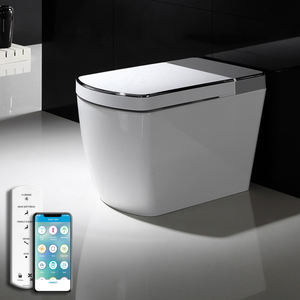 All'ingrosso SL600 Smart Home WC a pavimento con telecomando 3.0-4.5L Flowrate WC modello WC - Product Image 6