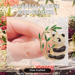 Broche de Plata con Diseño de Pájaro Pájaro Plateado y Esmalte Adorable, Ideal para Trajes, Bodas, Fiestas, Accesorio de Joyería, Ideas de Regalo - Product Image 2