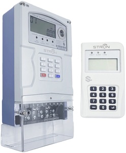 Compteur prépayé triphasé standard STS à clavier séparé - Product Image 4