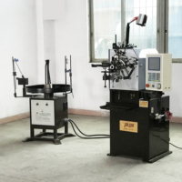 Enroulement à ressort CNC 2 axes 1mm, machine de fabrication de ressorts de compression précis à grande vitesse
