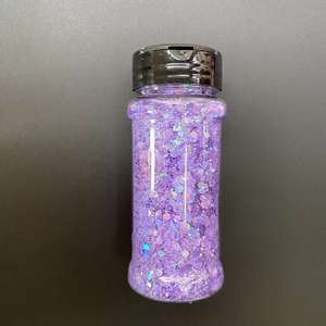 2 Oz Shaker ambalaj için toptan toptan sim tozu metalik tıknaz karışık Glitter - Product Image 2