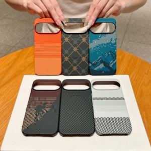 Luxury Carbon Fiber Texture Magnetic Mobile Phone <b>Cases</b> For Google Pixel 11 Pro 10 9 8 Pro <b>Wireless</b> <b>Charging</b> Protective Cover - Product Image 2