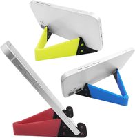 Support universel pour téléphone Portable pliable en forme de V, format de poche, coloré