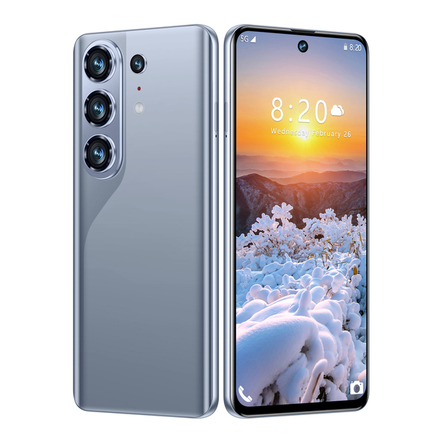 C50 16G+1TB Android 15 Factory Price 5G Smartphone 7.3 Inch Dual SIM LED Display Fast Processor Cheap Now Fast Shipping