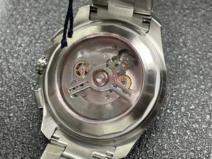 Reloj Deportivo de Lujo 2026 de 41 mm con Esfera Luminosa, Logotipo Personalizado, Movimiento Mecánico de Acero Inoxidable de Alta Calidad, Reserva de Energía - Product Image 5