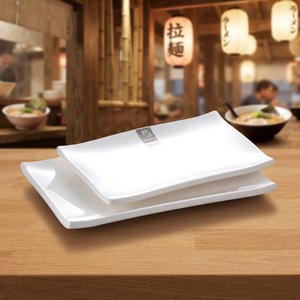 De calidad Superior 100% de melamina de checker de 100% melamina rectangular restaurante japonés platos de servir - Product Image 3