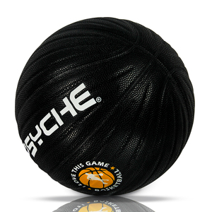 Ballon de basketball Psyche Direct OEM, taille 7, 1 kg, 1,3 kg, 1,5 kg, cuir noir avec revêtement PU pour l'entraînement - Product Image 2