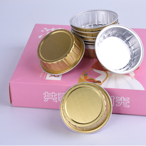 125ml Aluminum Foil Container Color Coated Mini Loaf <strong>Baking</strong> <strong>Cup</strong> <strong>China</strong> Manufacturer - Product Image 3