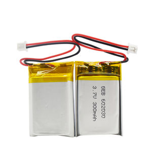 Batterie au Lithium à Long Cycle de Vie 602030 <span class=keywords><strong>503040</strong></span> 803040 300mah <span class=keywords><strong>Li</strong></span> Polymère Batterie Rechargeable 3.7V Lipo Batteries - Product Image 1