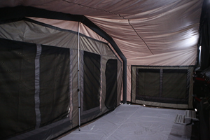 Nuevo Camper Trailer Caravanas Remolque de viaje con baño Off Road Camper Double Fold Camper Trailer - Product Image 3