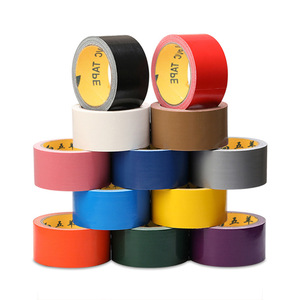 Custom Single-Sided Cloth Tape Colorful Waterproof Residue-Free For Carpet Fixing And DIY Crafts - Product Image 1
