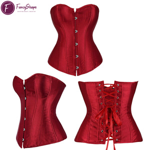 Corset sexy en dentelle respirante, <span class=keywords><strong>bustier</strong></span> overbust, design à la mode, vêtement moulant en satin <span class=keywords><strong>pour</strong></span> la taille - Product Image 2