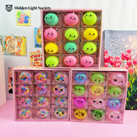 Paquete de Juguetes Sensoriales de 5.5cm con Múltiples Artículos, Mini Bolas Blandas de Glitter Mixto, Bolas Blandas de Masa de Levantamiento Lento, Regalos Promocionales