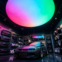 Boîtes d'emballage personnalisées pour éclairage de plafond, boîte à lumière pour studio de photographie automobile, boîte à lumière suspendue / de plafond double face