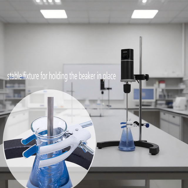 Chemical Agitator Liquid Mixer 20 60 Liter Laboratory Overhead Stirrer