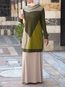 Conjunto de Sudadera Informal Musulmana Borong Pukal Jahit, Algodón Kilang OEM, Transpirable, Precio de Fábrica, Calidad Consistente - Product Image 3