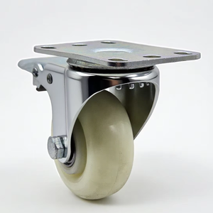 Roulettes pivotantes avec frein <span class=keywords><strong>pour</strong></span> meubles, petites tables, roulettes <span class=keywords><strong>de</strong></span> 3 pouces (75 mm), pieds <span class=keywords><strong>de</strong></span> <span class=keywords><strong>table</strong></span> <span class=keywords><strong>de</strong></span> bureau, mini-roulettes pivotantes - Product Image 3