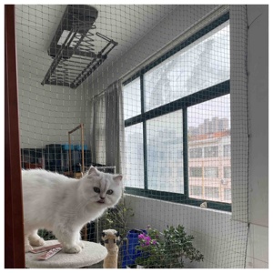Filet de sécurité pour <span class=keywords><strong>chat</strong></span> intérieur et extérieur pour la protection des escaliers et des balcons en nylon durable. - Product Image 5