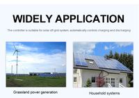 Turbine éolienne Jc 800w la plus populaire, contrôleur de charge, panneau solaire 1000w, 24v 48v pour système d'énergie éolienne et solaire
