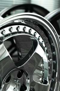 Fornitura di Fabbrica: Cerchi Forgiati ad Alte Prestazioni 18/19/20 Pollici, Profilo Profondo, in Alluminio 6061-T6, Finitura Cromata - Product Image 3