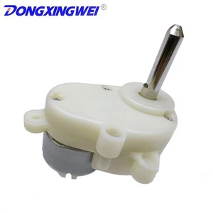 Motor de CC con engranajes de 42 mm, montaje de brida, imán permanente, motor eléctrico en miniatura para cuna de bebé o coche balancín - Product Image 3