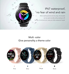 Xu hướng thiết bị điện tử tiện ích Relojes Huyết Áp Màn hình smartwatches cho Apple Heart Rate tập thể dục Tracker thể thao thông minh đồng hồ - Product Image 4