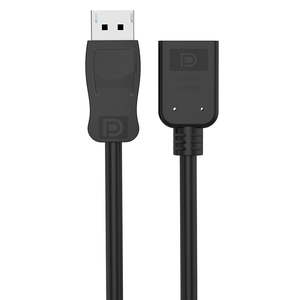   <span class=keywords><strong>Cable</strong></span> de Extensión de <span class=keywords><strong>1.2</strong></span> Metros, 4K 60Hz <span class=keywords><strong>144Hz</strong></span>, DP Macho a Hembra, <span class=keywords><strong>Cable</strong></span> Extensor, Carcasa de ABS 3D Estéreo, Revestimiento de PVC - Product Image 1