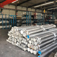 Barre solide en aluminium T351 2024 de 55 mm x 3000 mm pour poutre d'aile