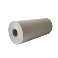 Rouleau de papier ondulé de protection pour emballage logistique, fabriqué en Italie, en pâte recyclée écologique à fibres courtes