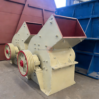 Concasseur à marteaux diesel pour l'exploitation minière, machine de broyage de calcaire et de gangue de charbon, machine de fabrication de sable